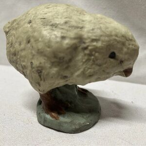 Charming Cream Bird Figurine